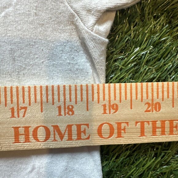 Playboy Tennis Club Mens Crewneck T-Shirt White Medium 100% Cotton Short Sleeve - Picture 5 of 10